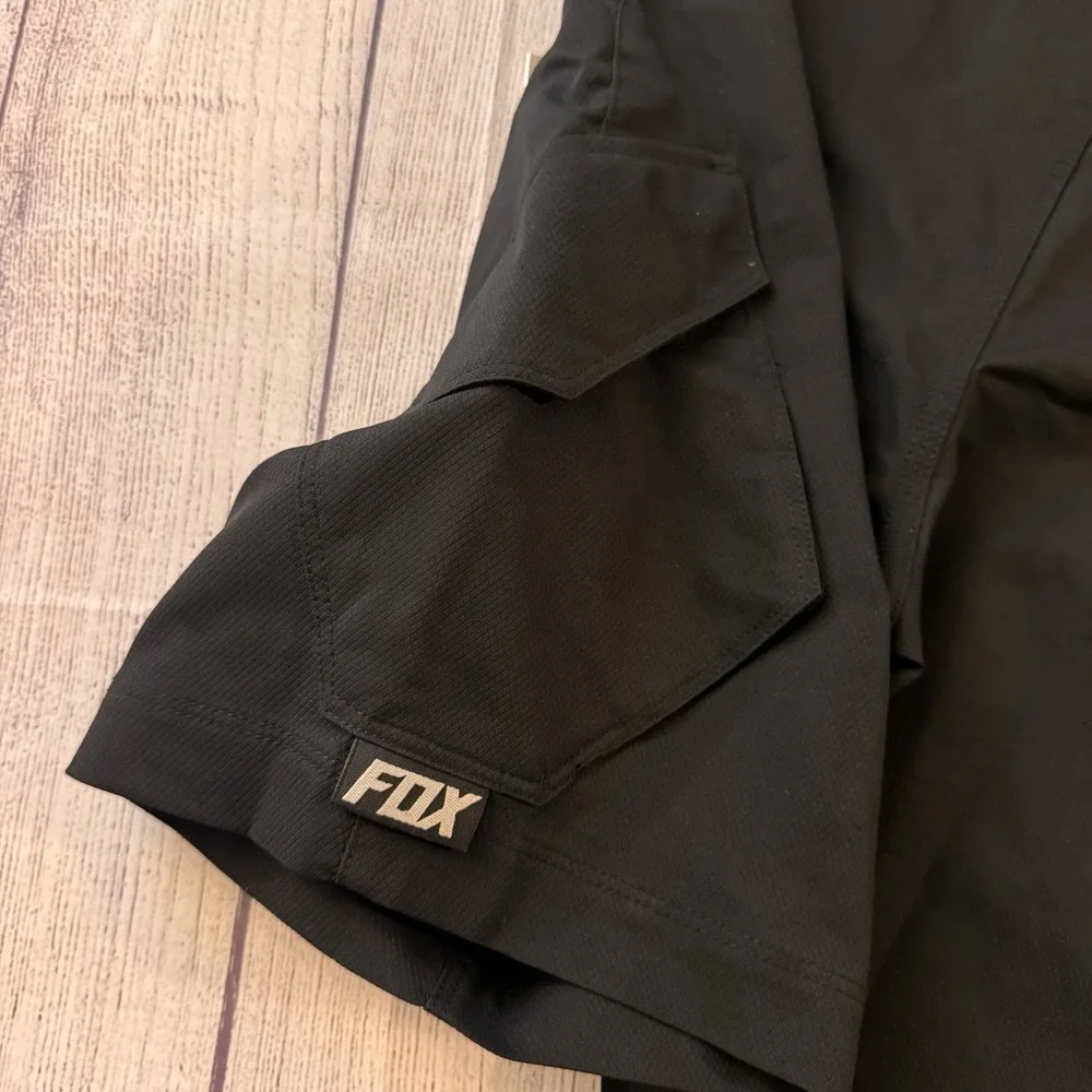 Fox Racing Ranger Boys Youth Large L Size 26 Black MTB Mountain Bike Shorts